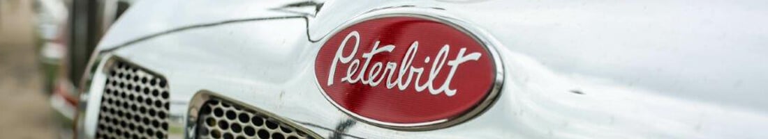 Peterbilt truck badge