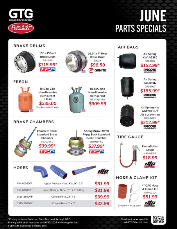 GTG Davenport Parts Specials